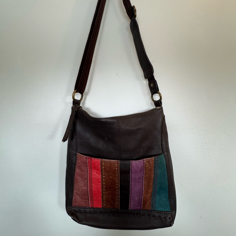 The Sak Multicolor Leather Shoulder Bag